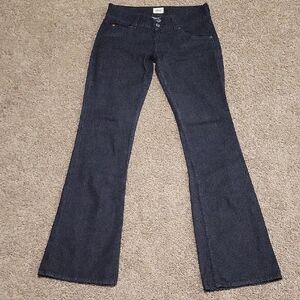 Y2K Vintage Hudson Jeans Dark Blue Boot Cut Size 27